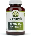 Green Tea Extract 98% Estándarizado con EGCG Silencioso Apoyo al Peso, Metabolismo, Energía, Salud del Corazón TENIDO Las cápsulas del té verde son las píldoras naturales de la cafeína con el Antioxidante &amp; Scavenger Radical Libre 1000mg