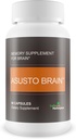 Asusto Memory Supplement for Brain - Mejorada Cápsula Fórmula - Natural Brain, Memory, & Focus Support - Brain Support - Suplemento cerebral - Nootropic - Natural Asusto Sandalwood Fórmula mejorada