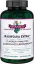 Vitanica Rauwolfia Extra - Suplemento de salud cardíaca - Apoyo a la presión arterial Ya dentro de un rango saludable - Suplemento con Magnesium, CoQ10 &amp; Snakeroot - 180 Vegan Caps