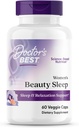 La mejor belleza de las mujeres del doctor duerme con Magnesium, Theanine, Melatonin, Sleep &amp; Relax Support, Non-GMO, Gluten Free, Soy Free, Vegan 60 Veggie Caps