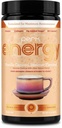 Perk Energy Original Vanilla Caramel Steamer Flavored Drink Powder (20 Servings) - Sin gluten, sin maní