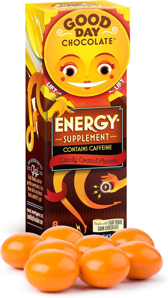 Good Day Chocolate Energy Suplemento 8ct