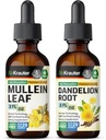 BIO KRAUTER Mullein Tincture 2 Fl. Oz. " Dandelion Tincture 2 Fl. Oz.