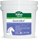 Stance Equitec GastroBuf - Normal Stomach pH Soporte - Complemento de Caballo- Ayuda a Apoyar Capa Protectora en El Tazón, Soporte PH Propio Bajo Distreso Gastrico ocasional, Contiene Turmérico - 3.3 lb