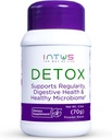 Intus Detox ¦ Colon Cleanse and Liver Detox for Digestive Health ← Ayurvedic Herbal Supplement to Support Gut Health, Chronic Constipation, Improve Digestion, and Provide Bloating Relief tención 2.5 oz