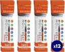 Hydration Powder, Orange Pack of 12 Electrolyte Powder Packets, Naturally Flavored Hydrating Packets for Water, Fast Acting Hydrate Electrolytes with Vitamins B & C, Energy & Recovery