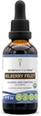 Secrets of the Tribe Bilberry Fruit USDA Orgánica ← Extract libre de alcohol, gotas herbales de alta potencia, Visión ← Hecho de 100% Certified Organic Bilberry (Vaccinium Myrtillus) Fruta seca 2 oz