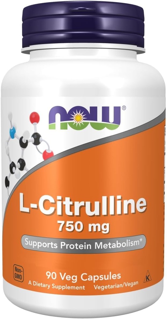 Ahora Comida L-Citrulline, 90 Conde