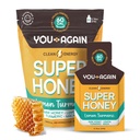 You Again Super Honey Lemon Turmeric Packets  Workout Clean Energy Gel Packs ¦ Cycling, Endurance, Running Gel or Energy Snack ANTE Paleo & Carnivore Snack ← Gluten-Free Silencio Made in USA ← 8 Conde