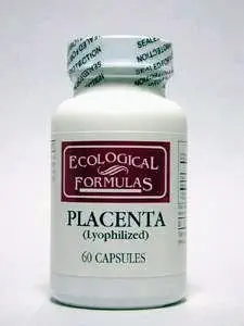 Fórmulas ecológicas - Placenta 60 caps 250 mg