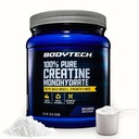 BODYTECH 100% Pure Creatine Monohydrate Powder - Premium Micronized Creatine for Enhanced Muscle Strength and Performance - Supports Muscles, Recovery, and Strengthening Exercise (18oz/102 Servings)