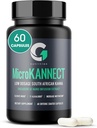 Micro Kannect Capsules con 3% Kanna Alkaloid eterna Elevates Mood, Boosts Energy Levels, Enhances Mental Clarity ← Sceletium Tortuosum Daily Supplements for Men &amp; Women 60 Servings