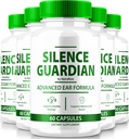 (5 Pack) Silence Guardian - Advanced Ear Formula, Official Formula for 360 Hearing Support, All Natural Ingredients to Maintain Auditory Health, SilenceGuardian Review (300 Capsules)