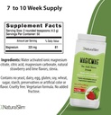 NaturalSlim Magicmag Pure Magnesium Citrate Powder – Estrés, Estreñimiento, Muscle y Heart Support ← Natural Strawberry & Lime Flavored Magnesium Supplement - 8oz Drink Mix (2 Pack)