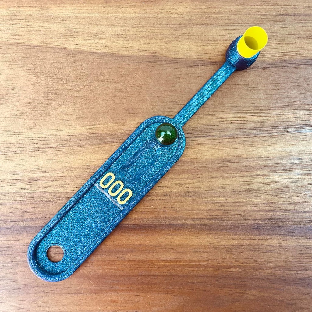 Scoop de sola cápsula - Tamaño 000 - Una herramienta para pesaje y relleno cápsulas (herramienta de llenado para cápsulas vacías Filler, cápsulas Tamaño # 000 00 0 1 2 3 4 5 (000 tamaño de cápsula)