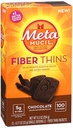 Pantalones de fibra de Metamucil, Chocolate, 12 Packets, 9.3 oz - Pack de 2