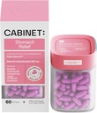 Cabinet: Stomach Relief Bismuth Subsalicylate 262mg, 60 Conde ← Alivio Anti-Diarreal para Upset Stomach, e Indigestión (Starter Kit)