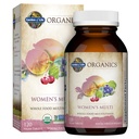 Jardín de la Vida Orgánicas Multivitamina para Mujeres, Mujeres Multi con Vitamina C, D, Folate, B6, B12, Biotina, Hierro, Vegan entera Vitaminas Alimentarias para Mujeres, Energía, Esquí, uñas, 120 Tabletas