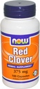 Ahora Alimentos Rojo Clover, 375 mg, 100 cápsulas