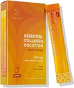 EVERYDAZE Essential Collagen Solution Jelly Stick | Vegan Collagen Peptide | Mango | 10 Packs | Hair, Skin, Nails, Beauty, Bone | Vitamins, Minerals, Antioxidants for Men & Women