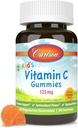 CARLSON LABS Kids Vitamina C Gummies, 60 CT