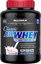 ALLMAX Nutrition AllWhey Classic Whey Protein, Gluten Free, 24g Protein per Scoop, Aprox. 49 Serviciones, Cookies &amp; Crema, 5 libras