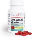 GeriCare Senna Plus Laxative & Stool Softener Tablets 50mg / 8.6mg Strength Natural Vegetable Estimulante Laxative ← Gentle Constipation Relief ¦ Docusate Sodium for Bowel Movement
