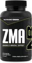 NutraBio ZMA Suplementos para Hombres &amp; Mujeres Zinc Magnesio Suplementos para apoyar niveles hormonales -Recuperación del músculo- Salud Inmune 90 Conde