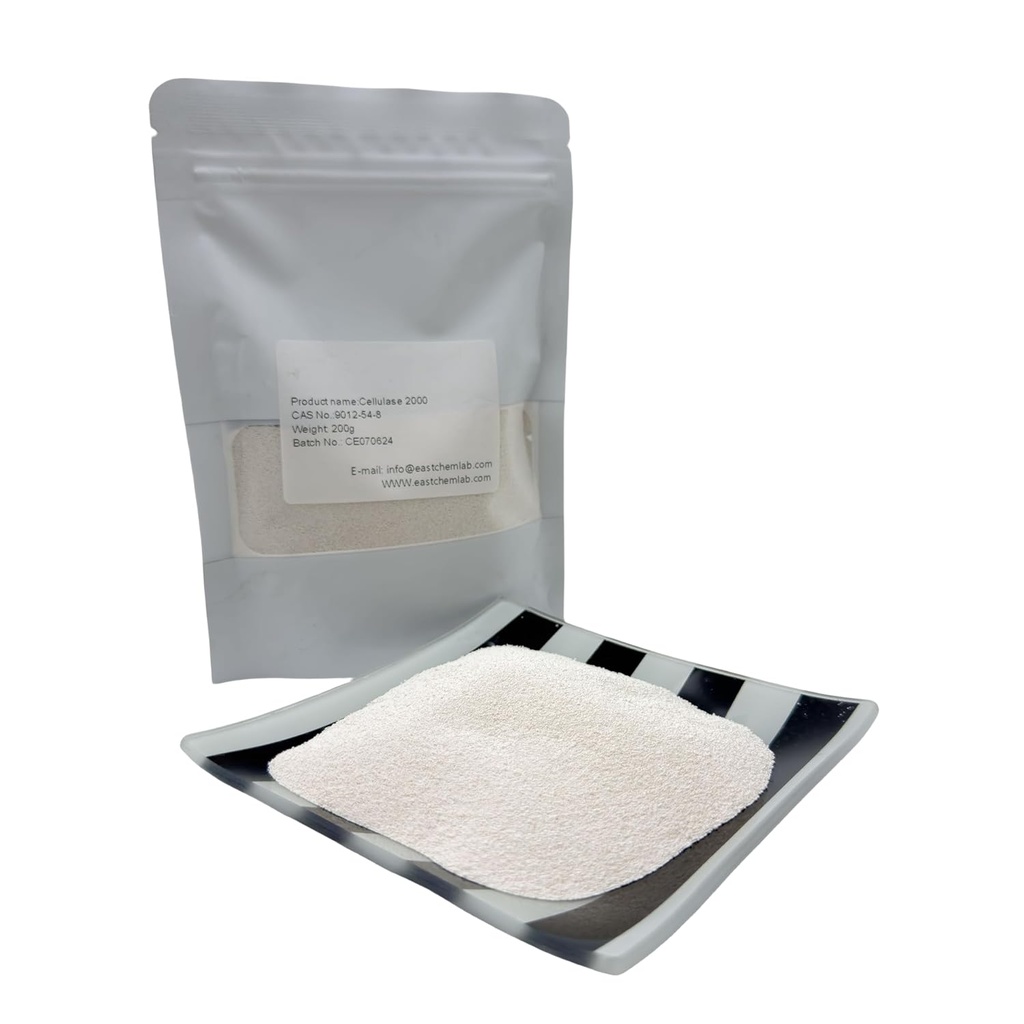 Cellulase (Cellulase 2000),Cellulase Enzyme Powder,CAS NO.:9012-54-8(200g/7.05oz)