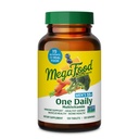MegaFood Hombres 55+ One Daily - Multivitamínico para Hombres con Vitamina B12, C, D & Zinc - El envejecimiento óptimo &amp; Suplemento de Apoyo Inmunitario - Vegetariano - Hecho sin 9 Alérgenos Alimentarios - 120 Tabs