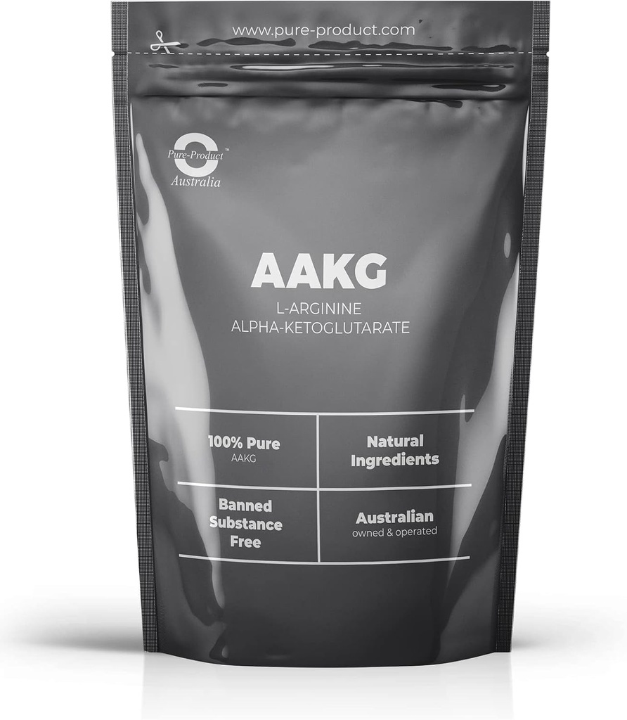 Producto puro Australia- L-Arginina Alpha-Ketoglutarate (AAKG) 2:1 Polvo - 1.1 lb - Amigo vegetariano