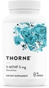 THORNE - 5-MTHF - Methylfolate (Active B9 Folate) Suplemento - Apoyos Salud Cardiovascular, Desarrollo Fetal, Salud Nerve, Niveles de Metilación &amp; Homocysteine* - 60 Servimientos - 5-MTHF 5mg