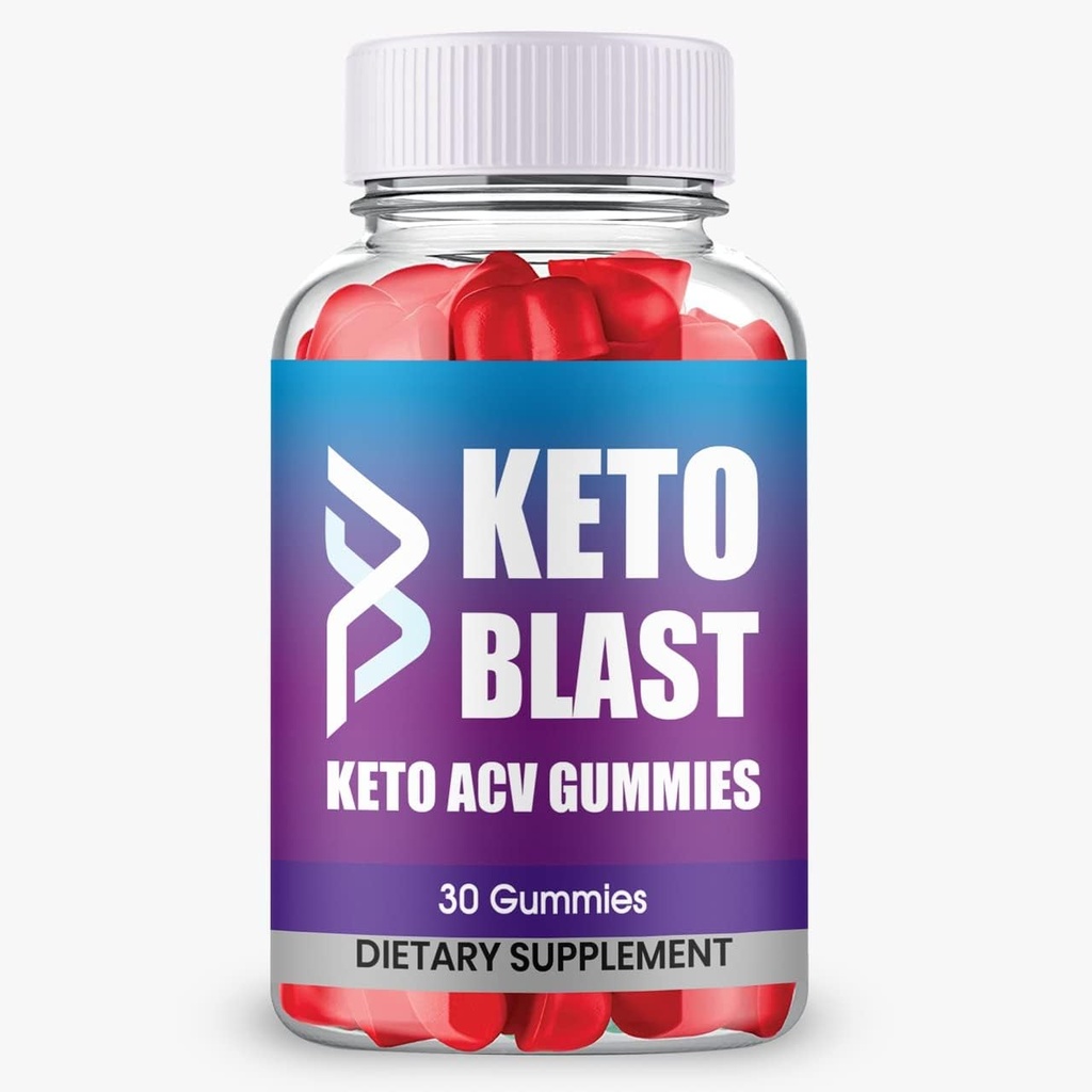 (1 Pack) Keto Blast Gummies, Fuerza máxima, Original Keto Blast Gummy, Fórmula avanzada, 30 Day Supply