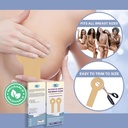 Hojas de cicatrices de silicona de pecho - Cómodo Post-Op Hojas - Breast Recuperación Supploes