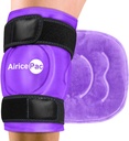 Ice Pack for Knee Pain Relief, Reusable Gel Ice Wrap for Injuries, Swelling, Knee Replacement Surgery, Cold Compress Therapy for Arthritis, Meniscus Tear and ACL, Purple