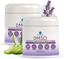 Dr. Robaina Lavender DMSO Cream - 99,9% Pure Pharmaceutical Grade ← Fórmula de Nutrición de Skin con Zechstein Magnesium, Arnica, Aloe Vera, Vitamina E - 4 oz Silencioso Made in USA