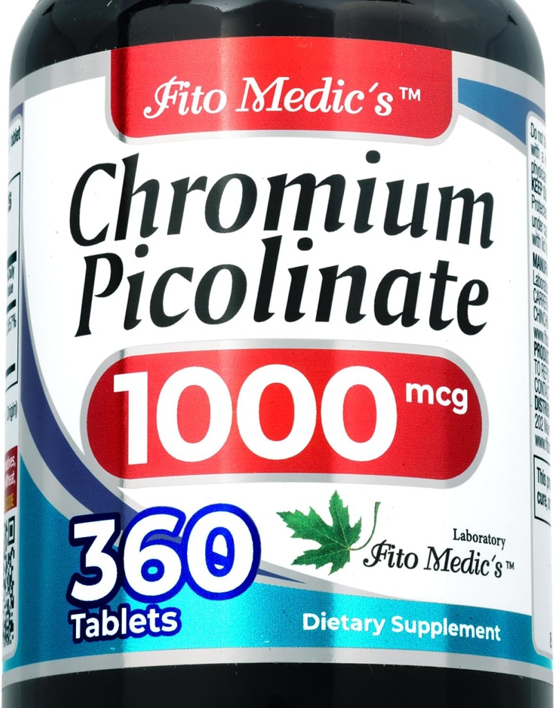 Lab ¦ Chromium picolinate tención360 tab ← Suplementos de cromo Silencio Ultra alta Absorción.
