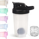 D.Y.A 16oz Botella de Shaker,Botella de Shaker de Protein para Protein Shakes, Botella de Shaker para Pre Workout y Viajar Para Ir,BPA Gratis &amp; Easy Clean Protein Shaker Bottle,Black
