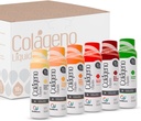 Collagen líquido hidrolizado para hombres y mujeres (30 Pack) –3X Absorción más rápida, 10g bebida de colágeno para el envejecimiento, crecimiento del cabello " soporte conjunto- zapatos individuales- 6 sabores tropicales