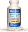 Sodium Chloride Tablets 1gm  Electrolyte Salt for POTS Syndrome and Dysautonomia Support ← Rehydration Rapid