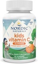 Naturales nórdicos Niños Vitamina C Gummies - Tangerina Tangy - 60 Gummies - Vitamina Vegan Suplemento C - Apoyo a la Inmunidad y Antioxidante Infantil - 250 mg por Serving - 30 Serviciones