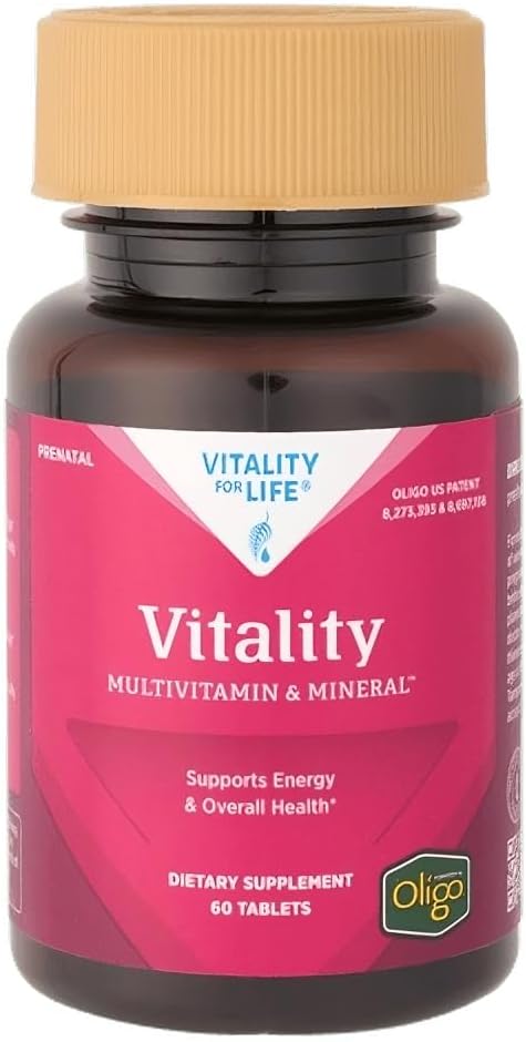 Melaleuca Multivitamina &amp; Mineral Supplement for Prenatal (Women), Powered by Oligo (60 Tablets) — Supports Energy &amp; Global Health