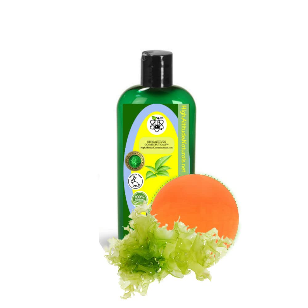 4oz (120ml) Aceite de microalgas marinas (Algal, Schizochytrium)- para la belleza del pelo de piel - Omega-3, DHA-40