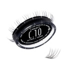 Lashify Curl 10mm Gossamer DIY Eyelash Extensions Refill, Black, Easy False Eyelashes for a Natural Look