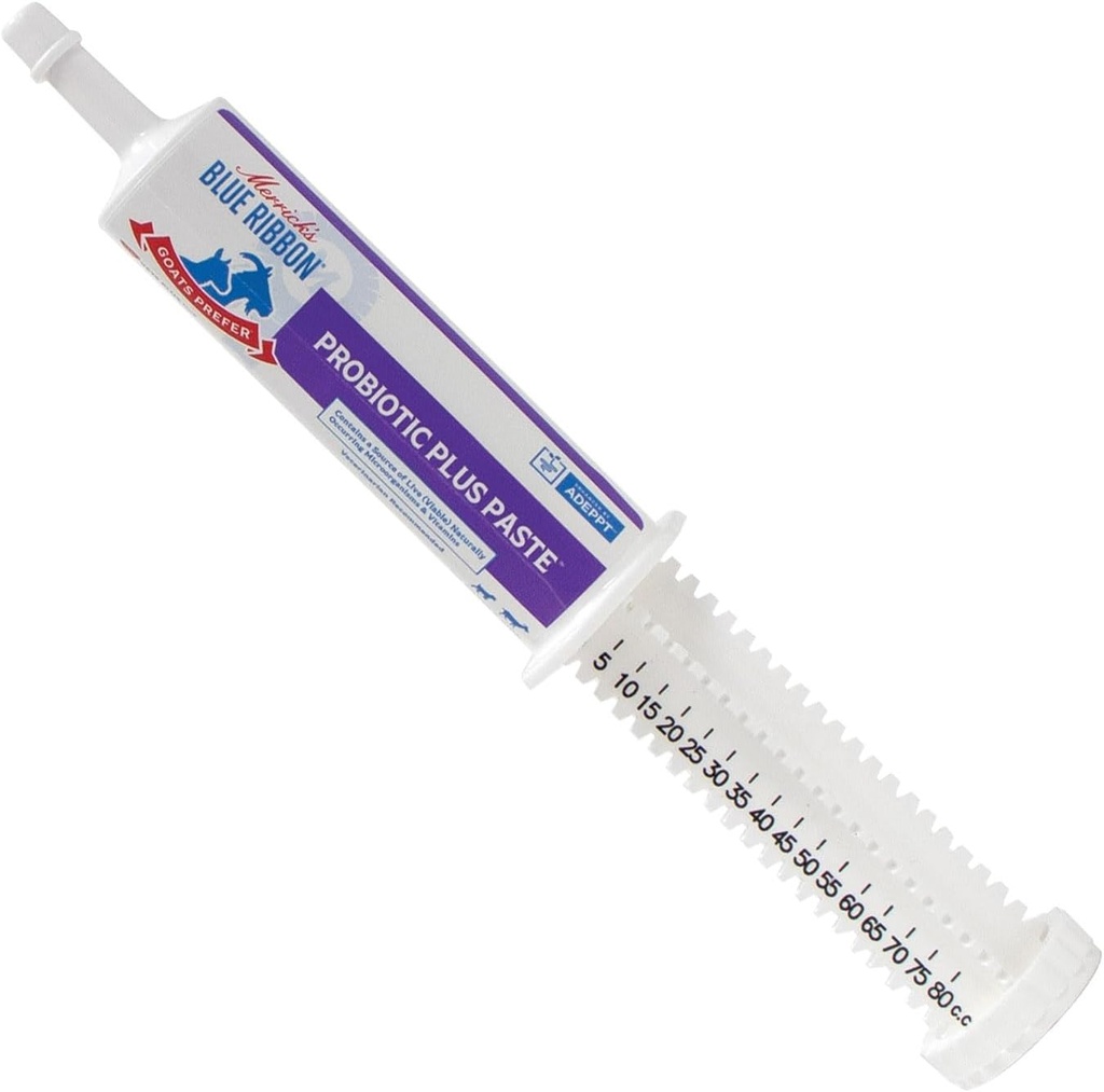 Vet's Plus Bomac Goats Prefer Probiotic Plus Paste Tube Terapia antibiótica 80cc