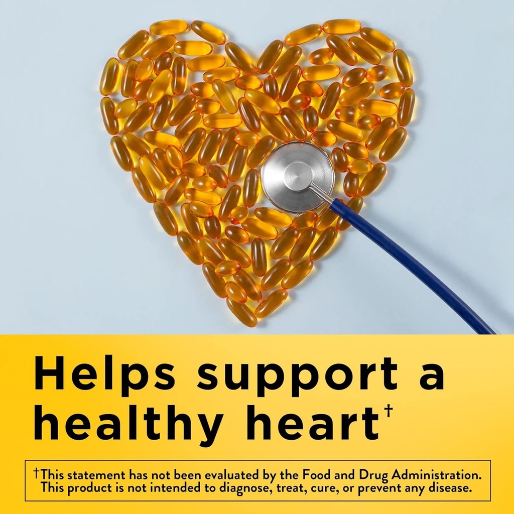 Nature Made Fish Oil Softgels - Omega 3 Suplemento para la salud del corazón, 230 Softgels, 115 Day Supply (Pack of 2)