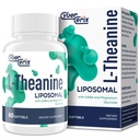 Liposomal L-Theanine 500mg, Complejo con GABA 200mg &amp; Magnesium 100mg, Suplemento Extra Strength para la calma, la relajación " Focus, Gluten Free - 60 cápsulas