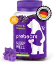 Probears® Melatonin " B6 Gummies for Kids " Adult - Sleep Natural Melatonin " B6 Vitamin for All Genders Sleep - Gluten-Free, Gelatin-Free, Halal - 60 Count