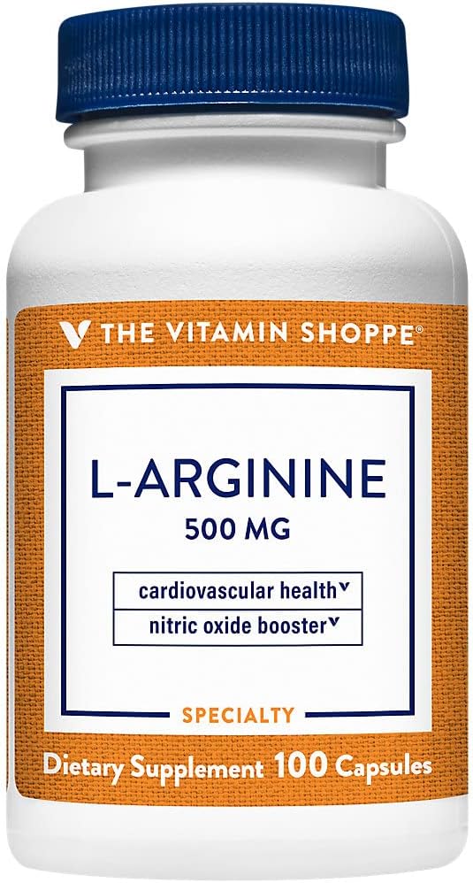 L-Arginine 500 MG - 100 cápsulas