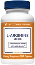 L-Arginine 500 MG - 100 Capsules